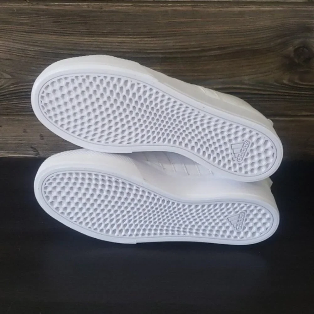 New Adidas Bravada Mid Womens White Platform Shoes Size 8 Skater‎ Streetwear